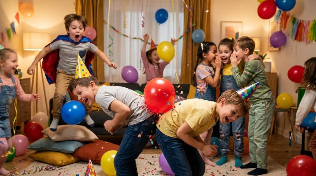 Storytelling Charades | Indoor Birthday Party games