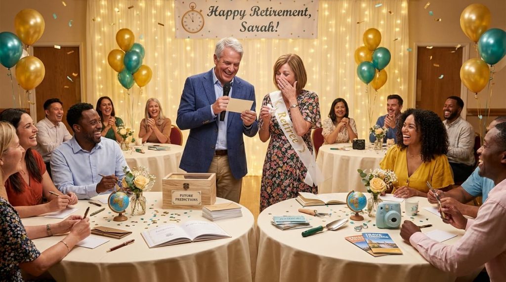 Future Predictions Retirement Party Game