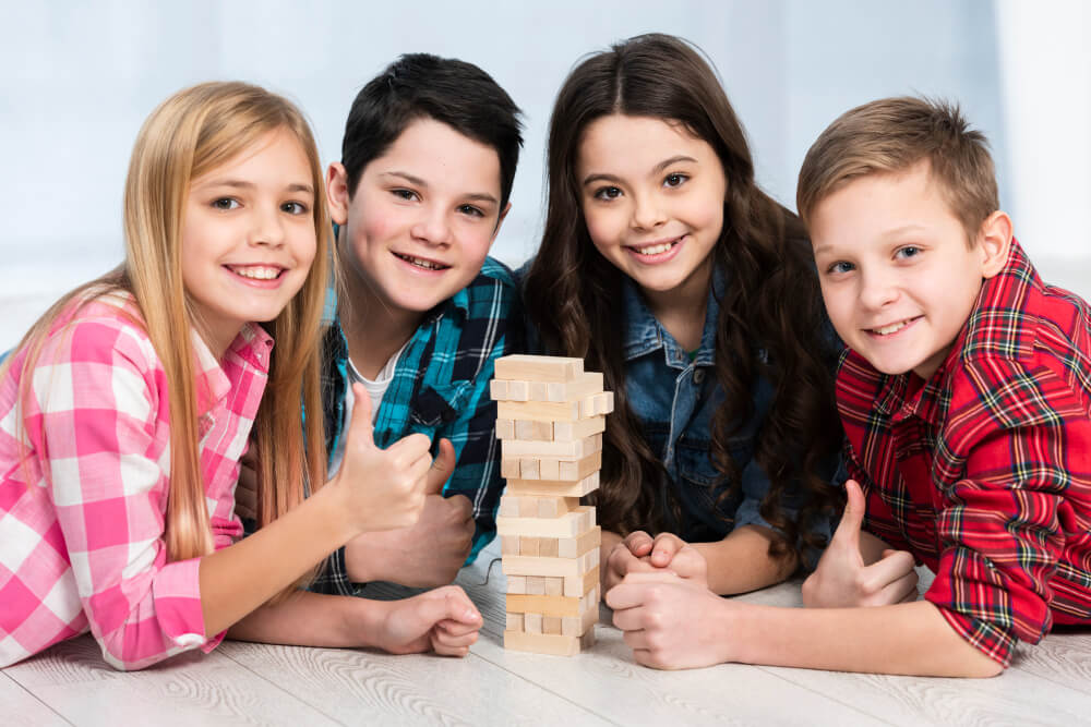 indoor team-building games for kids