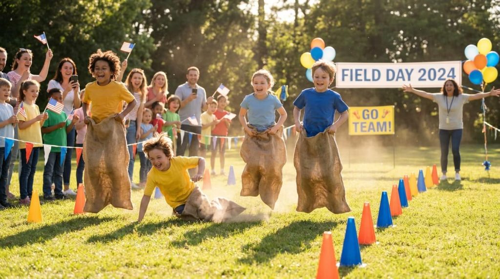 Classic Sack Race | Field Day Games for Kids