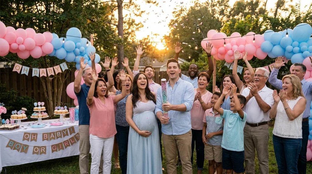 Grand Gender Reveal Countdown | Gender Reveal Party Games