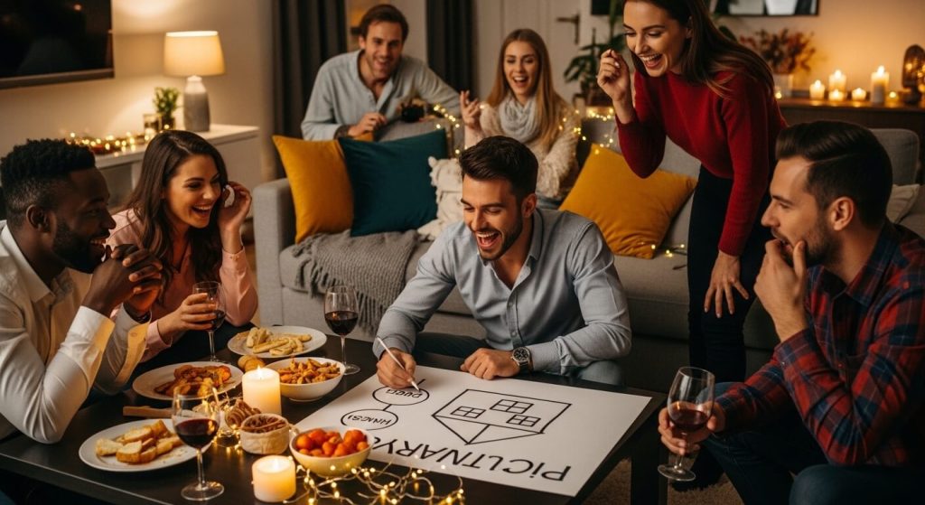 Housewarming Pictionary game