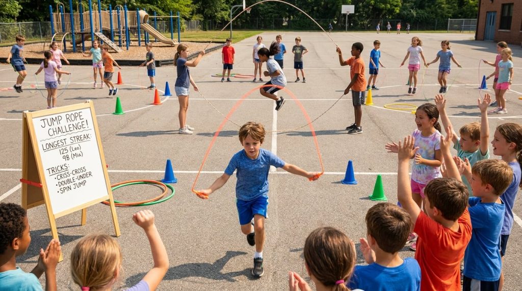 Balance and Precision Field Day Games