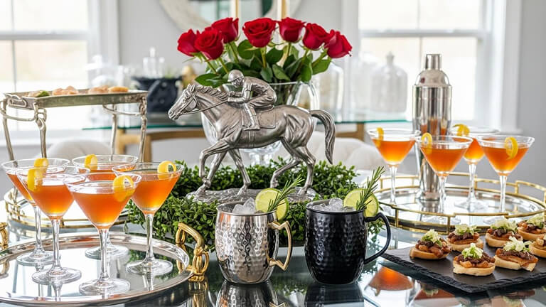 Kentucky Derby Party food and flavors