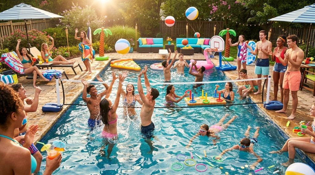 Set Up a Proper Water Games Zone