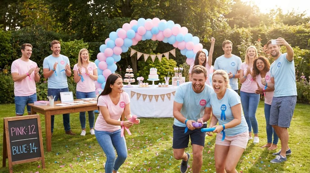 Team Pink vs. Team Blue