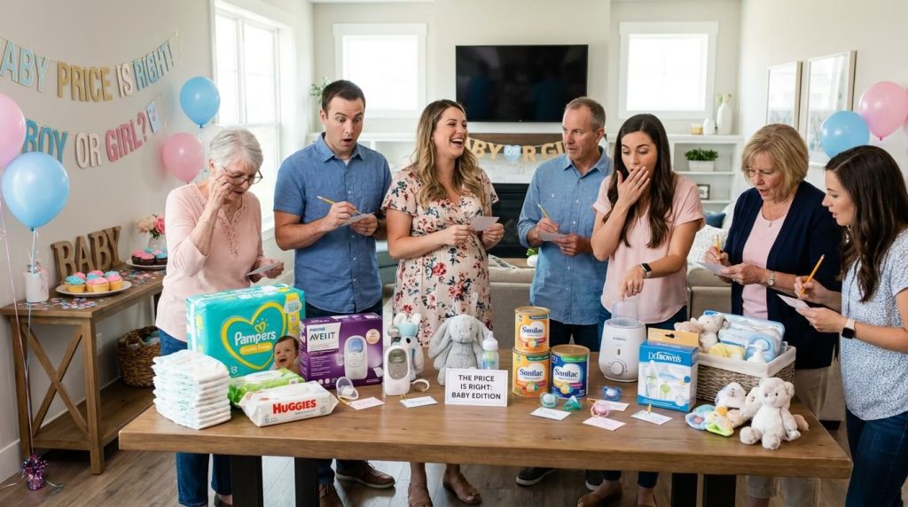 The Price Is Right Baby Edition game | Gender Reveal Party Games