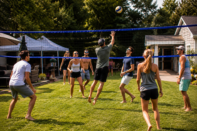 Volleyball Graduation Exercise