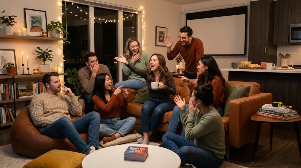 Would You Rather housewarming game