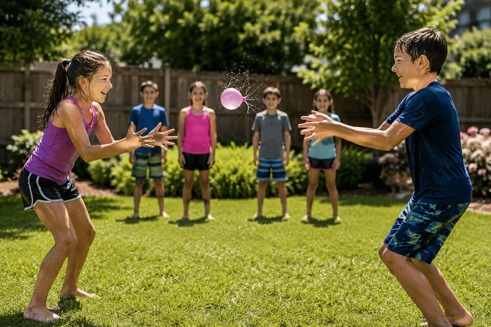 Classic Water Balloon Toss