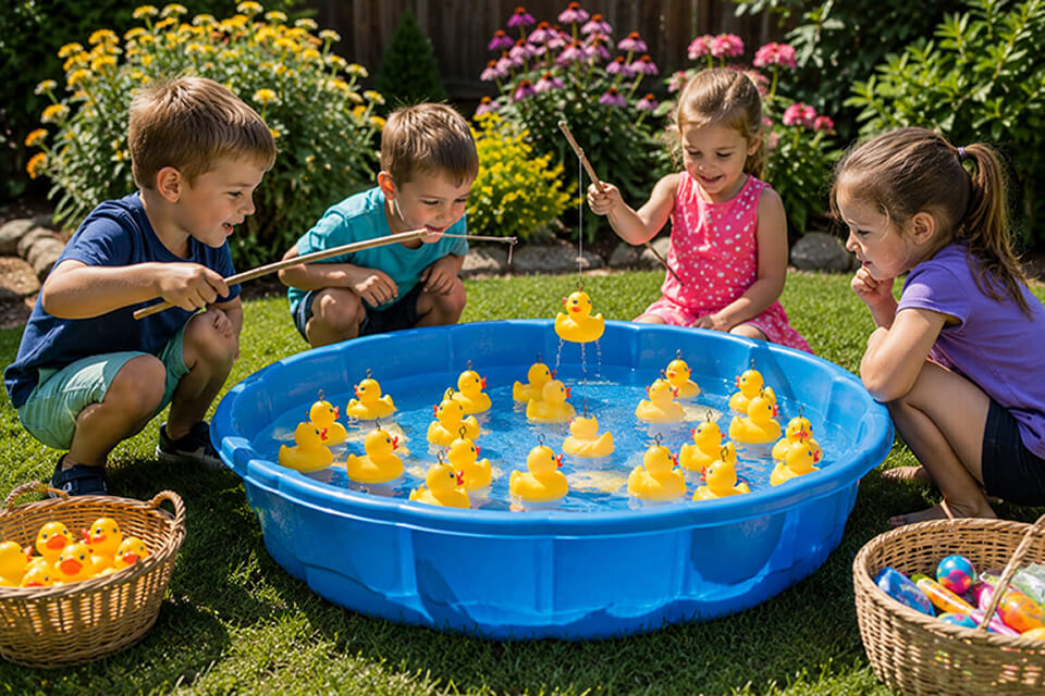 DIY Duck Pond Fishing