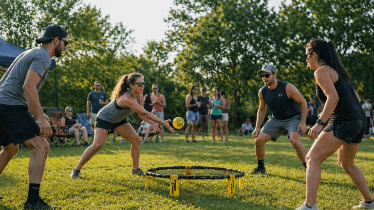Spikeball Outdoor party Game | Outdoor Games for Adults