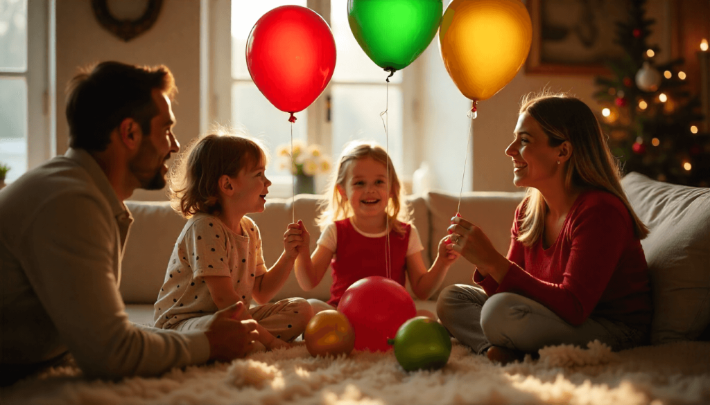 Christmas Balloon Pop Game