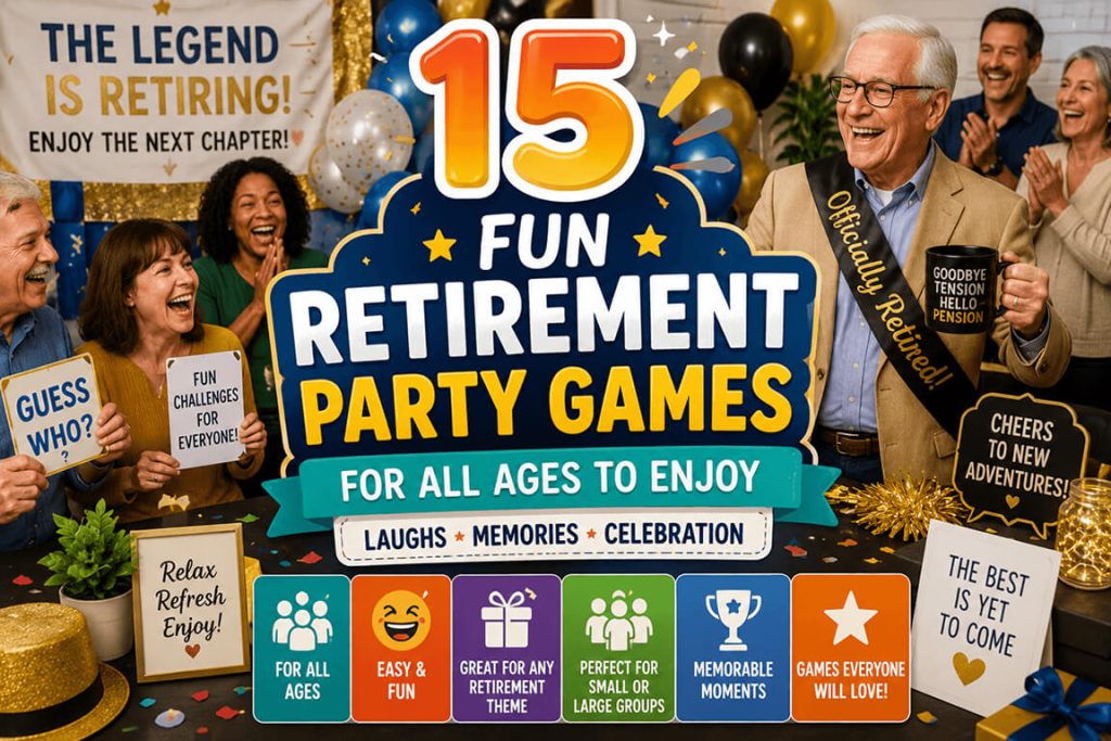 Retirement Party Games