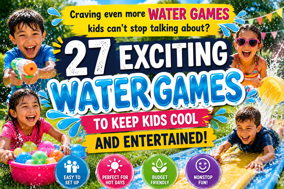 Exciting Water Games to Keep Kids Cool and Entertained