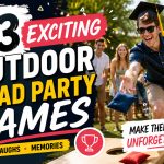 Outdoor Graduation Party Games