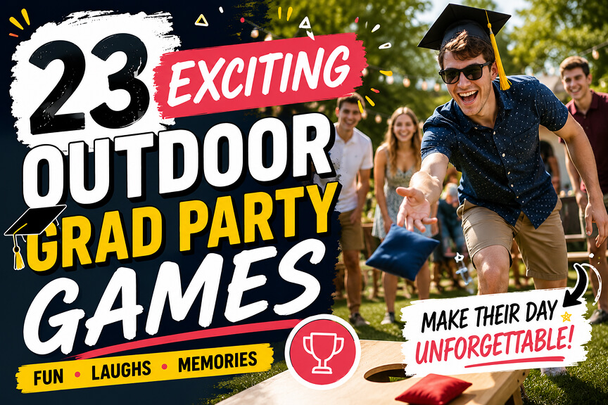 Outdoor Graduation Party Games