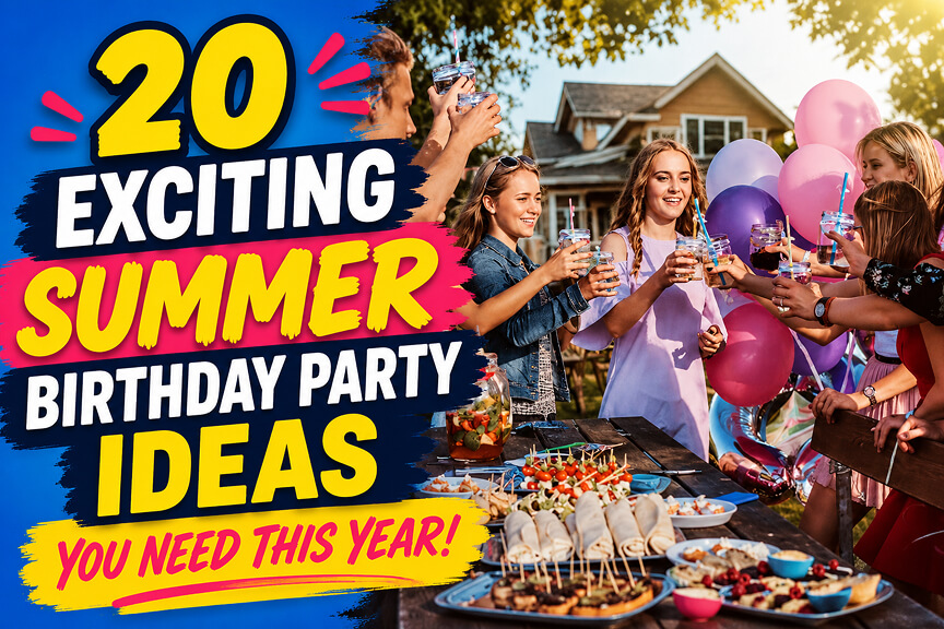 Summer Birthday Party Ideas