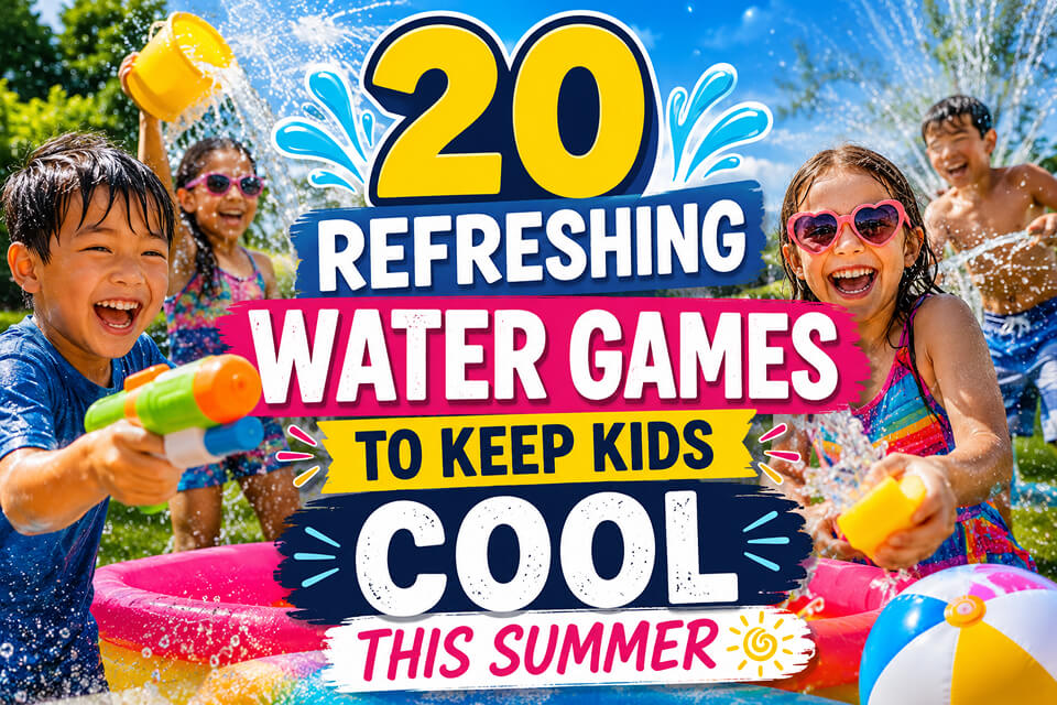 Water Games to Keep Kids Cool This Summer