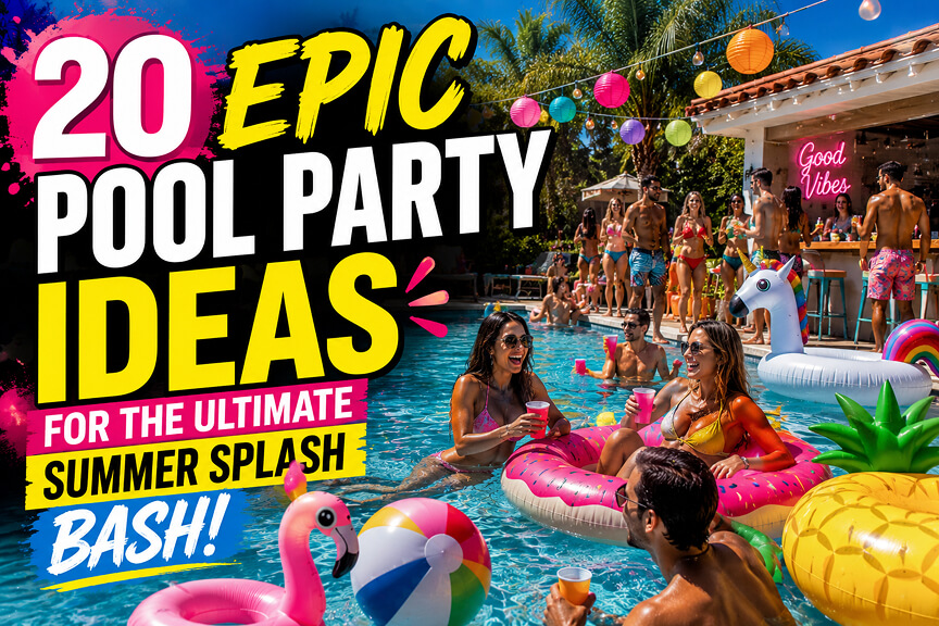 Epic Pool Party Ideas