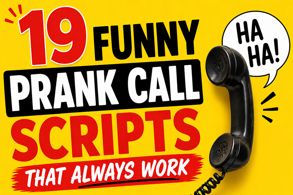 19 Funny Prank Call Scripts That Always Work